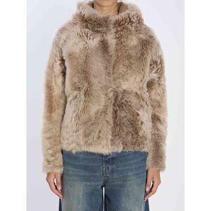 Yves Salomon Women Lamb Fur Jacket